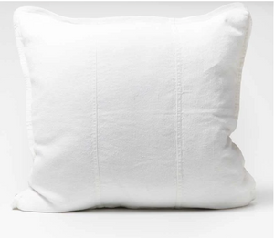 Luca Linen Outdoor Cushion - Off White